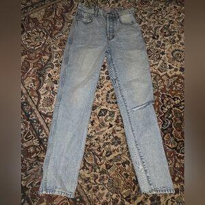 REVICE Blue Straight Leg Jeans Classic Style